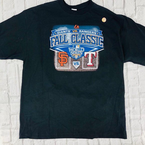 WORLD SERIES San Fransisco Giants Texas Ranger Tee - Picture 9 of 15